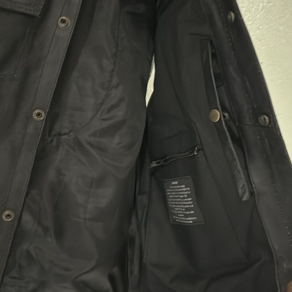 CHARLIE HUNNAM SONS OF ANARCHY TV SHOW LEATHER VEST size 40 - Picture 4 of 8